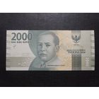 Индонезия 2000 рупий 2016г unc, пресс