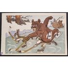 Баженов А. Силовой прием. Юмор. 1969 г. Чистая.