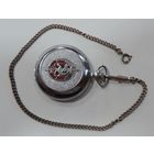 Часы мужские карманные "Молния. За заслуги в МВД" СССР. Исправные