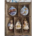 Ёлочные игрушки в подарочной коробке