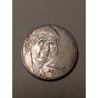 5 центов США 2017 D год