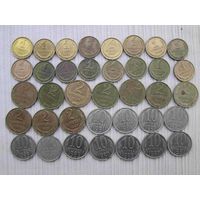 Сборка монет СССР с мелкими браками-выкусами