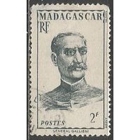Французский Мадагаскар. Генерал-губернатор С.Галлиени. 1946г. Mi#396.