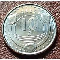 Синт-Мартен 10 центов, 2025      ( 1-1-3 )