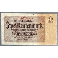 Банкнота. Веймарская республика. 2 марки 1937 год.