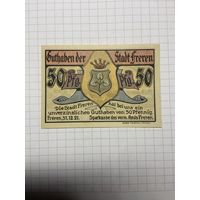 50 пфеннигов (нотгельды) г. Германия - 1312