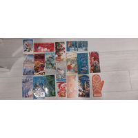 Открытки на тему НОВЫЙ ГОД. Смотрите другие лоты.