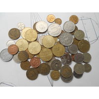 Монеты монеты набор 58 монет
