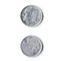 1 песета Испания 1989 года