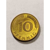 Германия 10 пфенинг 1995 J