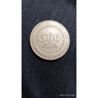 Центральная Африка 500 франков 2006