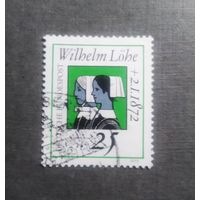 Марка Германия 1972 год 100 лет со дня смерти Вильгельма Лехе