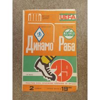 Динамо Минск - Раба ЭТО 1983