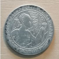 Центральная Африка (BEAC) 500 франков, 1976 г., отметка на аверсе "B" - Центральноафриканская Республика, KM# 12