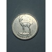 Арабские эмираты ОАЭ 25 филс 1989 года .