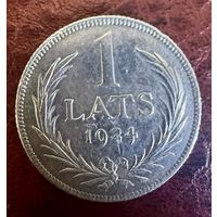 Латвия 1 лат 1924г