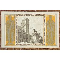 Нодгельд 25 пфеннигов 1921 год. Брауншвейг. Веймарская республика