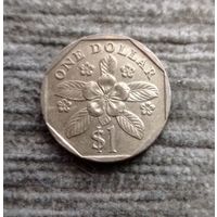 Werty71 Сингапур 1 доллар 1997