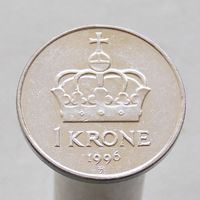 Норвегия 1 крона 1996