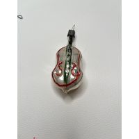 Новогодняя, ёлочная игрушка, виолончель, скрипка . Лот 2. С рубля.