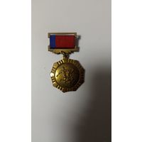 Медаль совета министров РСФСР по культуре и спорту футбол с рубля