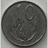 ЮАР 10 центов 1965 г. Suid-Afrika