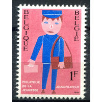 Бельгия - 1969г. - молодёжная филателия - 1 марка - полная серия, MLH [Mi 1568]. #2-Be-46-B-1