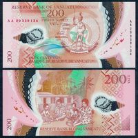 Вануату 200 вату 2014 год, UNC