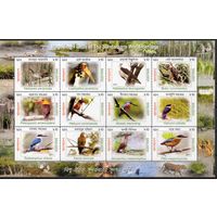 Бангладеш 2011. Фауна. Птицы. Лист (1057)