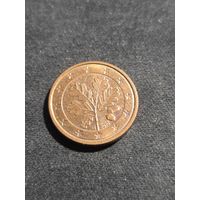 Германия 1 евроцент 2010 G