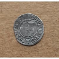 Венгрия (Габсбурги), денарий 1586 г., Рудольф II (1572-1608)