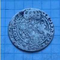 6 грош 1666 год