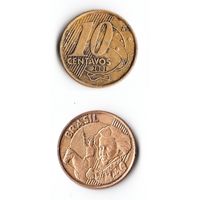 Бразилия 10 сентаво 2001 год