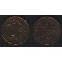 Польша y276 1 грош 1991 год (mw) (_alb2