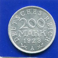 Германия 200 марок 1923 А
