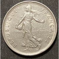 Монета. Франция. 5 франков 1971 год.