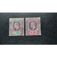 Великобритания\158в\Подветренные острова. Ливарды, 1902г Король Эдуард VII