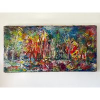 Наталья Черноголова Картина масло 123 х 61см огромная