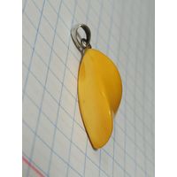 Кулон Подвеска Янтарь  Серебро ? С 1 рубля