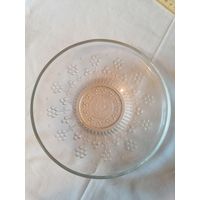 Блюдо, тарелка круглая Неман, стекло