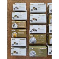 Капсулы для золотых монет НБРБ Leuchtturm Ultra 25 мм * 10 штук! Целая упаковка! Германия, Лёйхтурм, Leuchtturm! ВОЗМОЖЕН ОБМЕН!