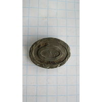 Накладка на офицерскую какарду РИА. Бронза.