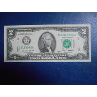 США 2 доллара 2009 г