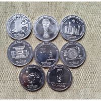 Катар НАБОР 8 монет 2022 Чемпионат Мира по футболу FIFA