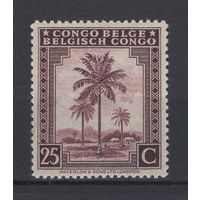 Бельгийское Конго / BELGISCH CONGO 1942** 25с, Пальмы, Бельгийские колонии