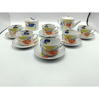 Чайный сервиз Барбарис. 60-е.Полонное. Редкость!