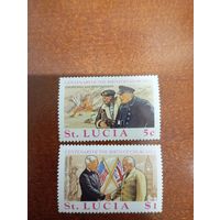 СЕНТ -ЛЮСИЯ 100-лет Уинстону Черчиллю