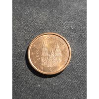 Испания 1 евроцент 2017