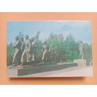 Открытка 1981, издательство Беларусь, двойная чистая