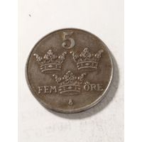 Швеция 5 оре 1944